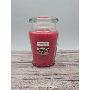 Yankee Candle "Berry Garland" Simply Home 12oz Jar Retired New Christmas Candle